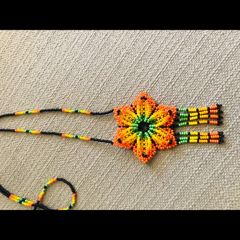 Mexican beaded necklace